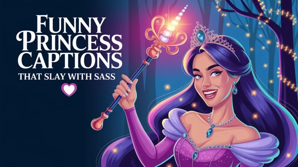 Funny Princess Captions That Slay with Sass