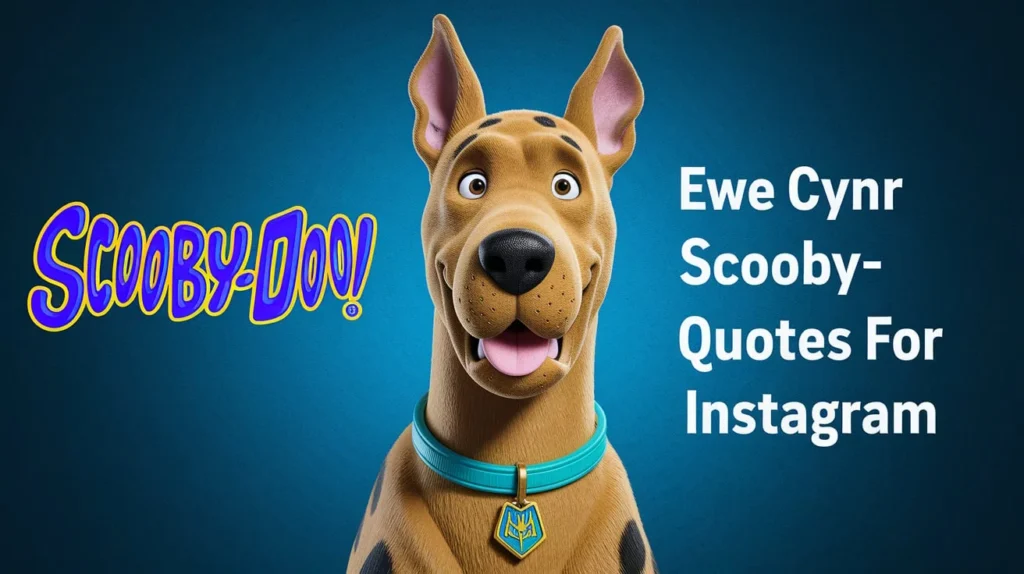 Funny Scooby-Doo Quotes for Instagram