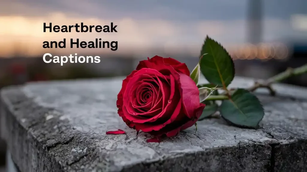 Heartbreak and Healing Captions