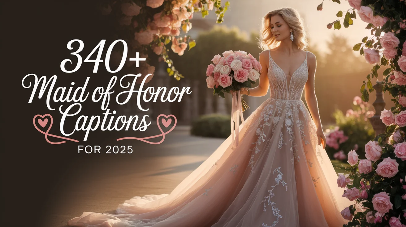 Maid of Honor Captions