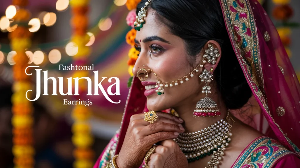 Poetic Jhumka Captions That Touch the Soul
