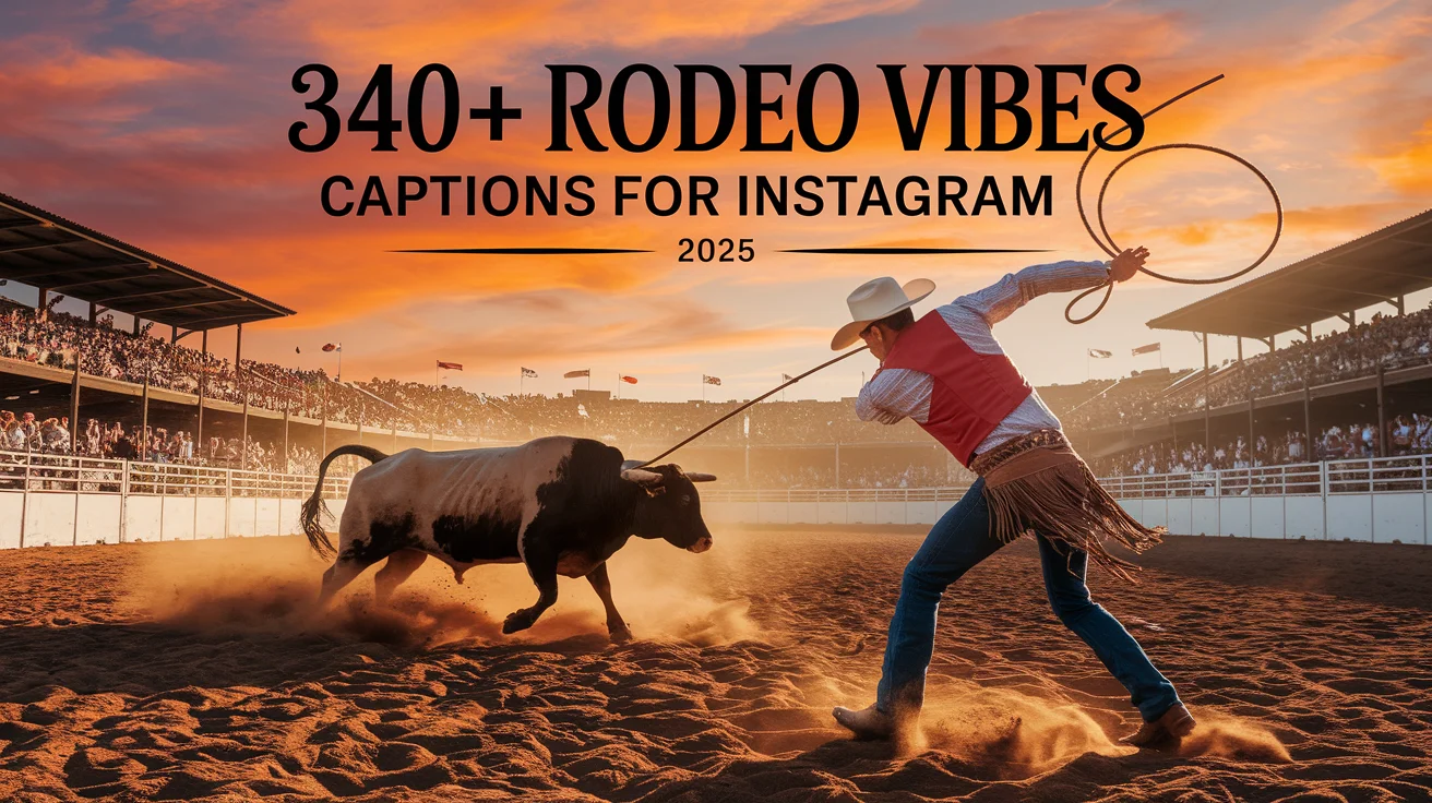 Rodeo Vibes Captions for Instagram