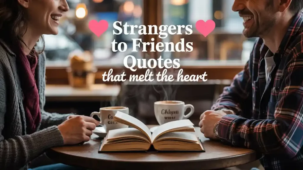 Strangers to Friends Quotes That Melt the Heart