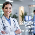 White Coat Captions for Instagram