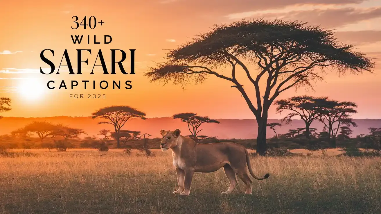 Wild Safari Captions