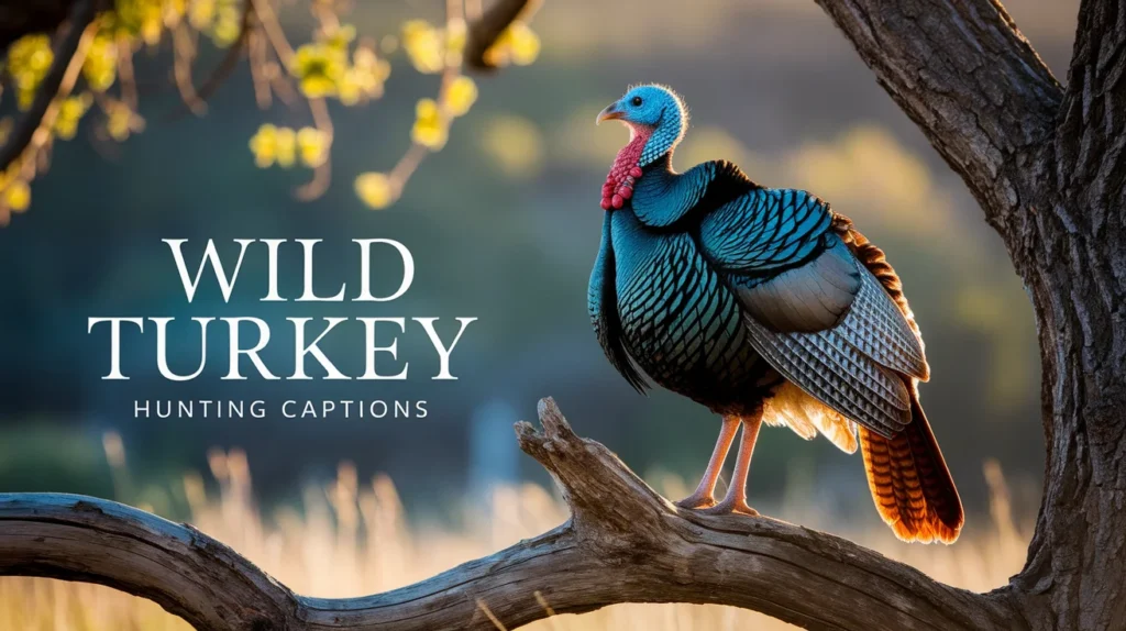 Wild Turkey Hunting Captions